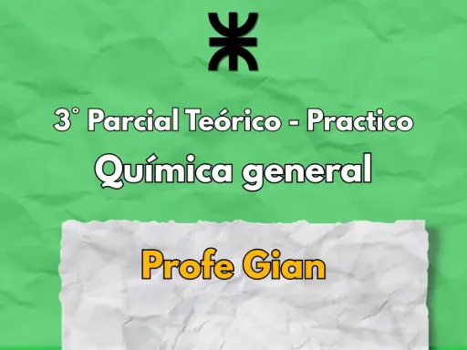 3° Parcial Química gral - Profe Gian