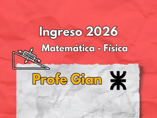 Ingreso UTN 2026 - Profe Gian